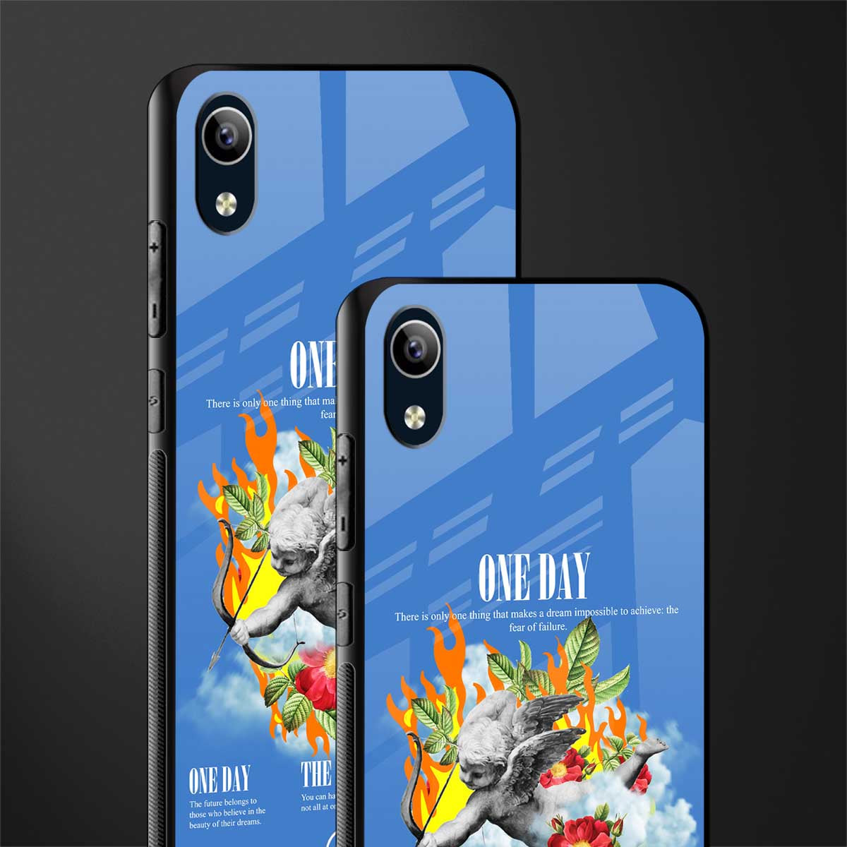 one day glass case for vivo y91i image-2