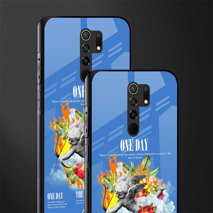 one day glass case for redmi 9 prime image-2