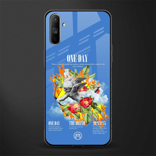 one day glass case for realme c3 image