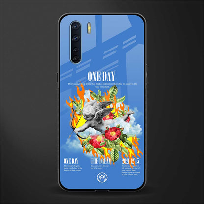 one day glass case for oppo f15 image