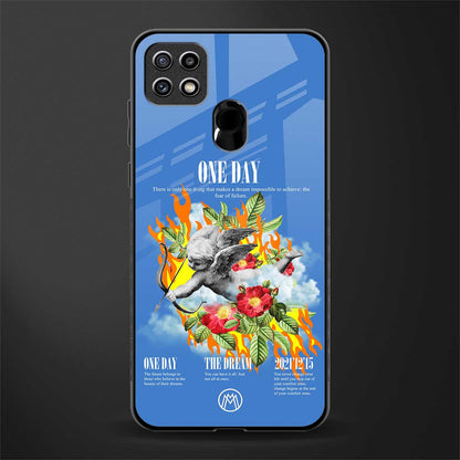 one day glass case for oppo a15 image