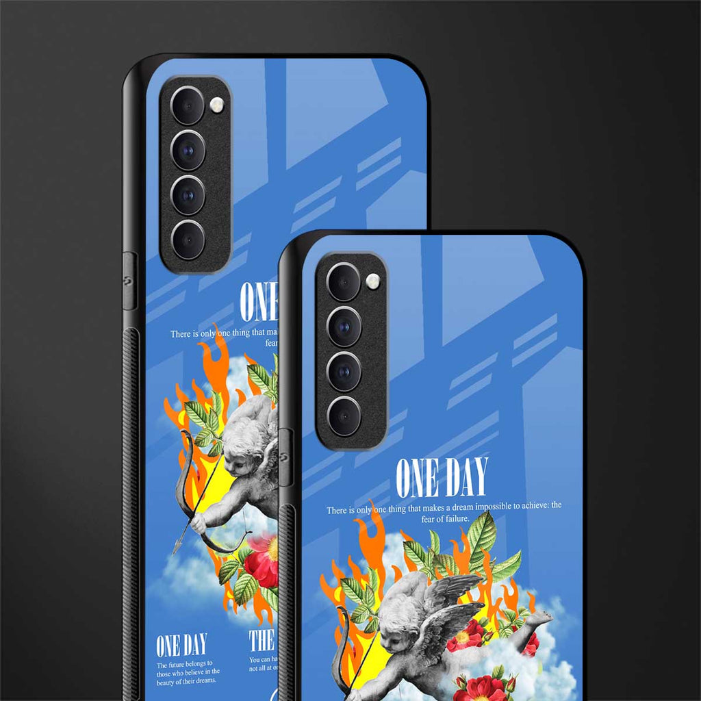 one day glass case for oppo reno 4 pro image-2