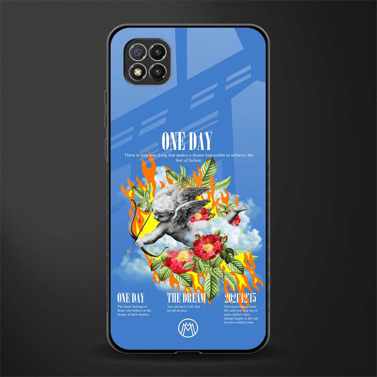 one day glass case for poco c3 image