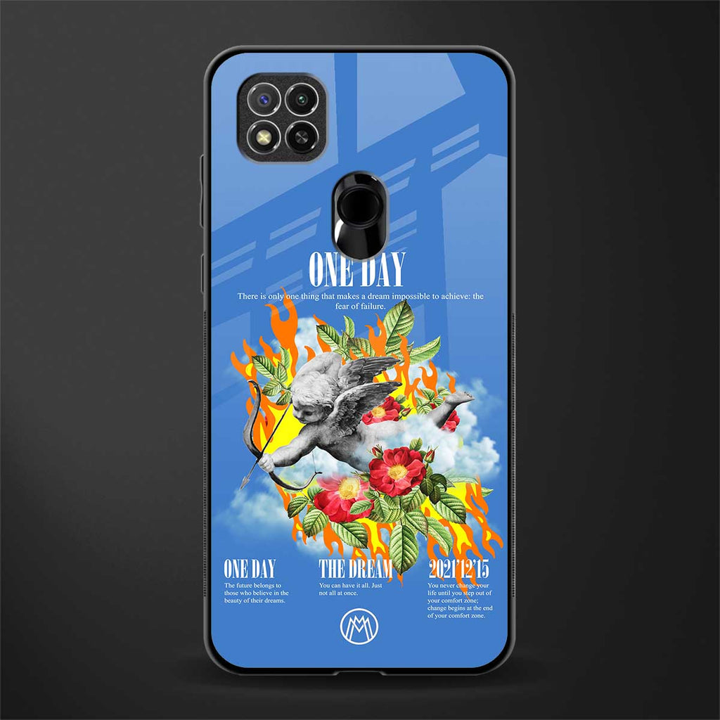 one day glass case for redmi 9c image
