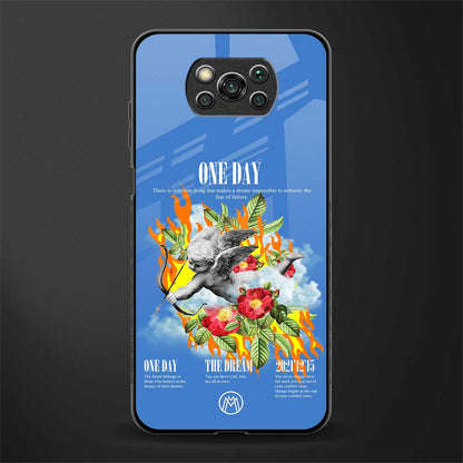 one day glass case for poco x3 pro image