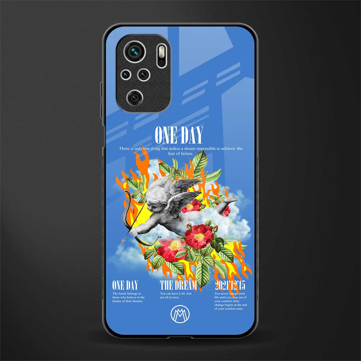 one day glass case for redmi note 10 image