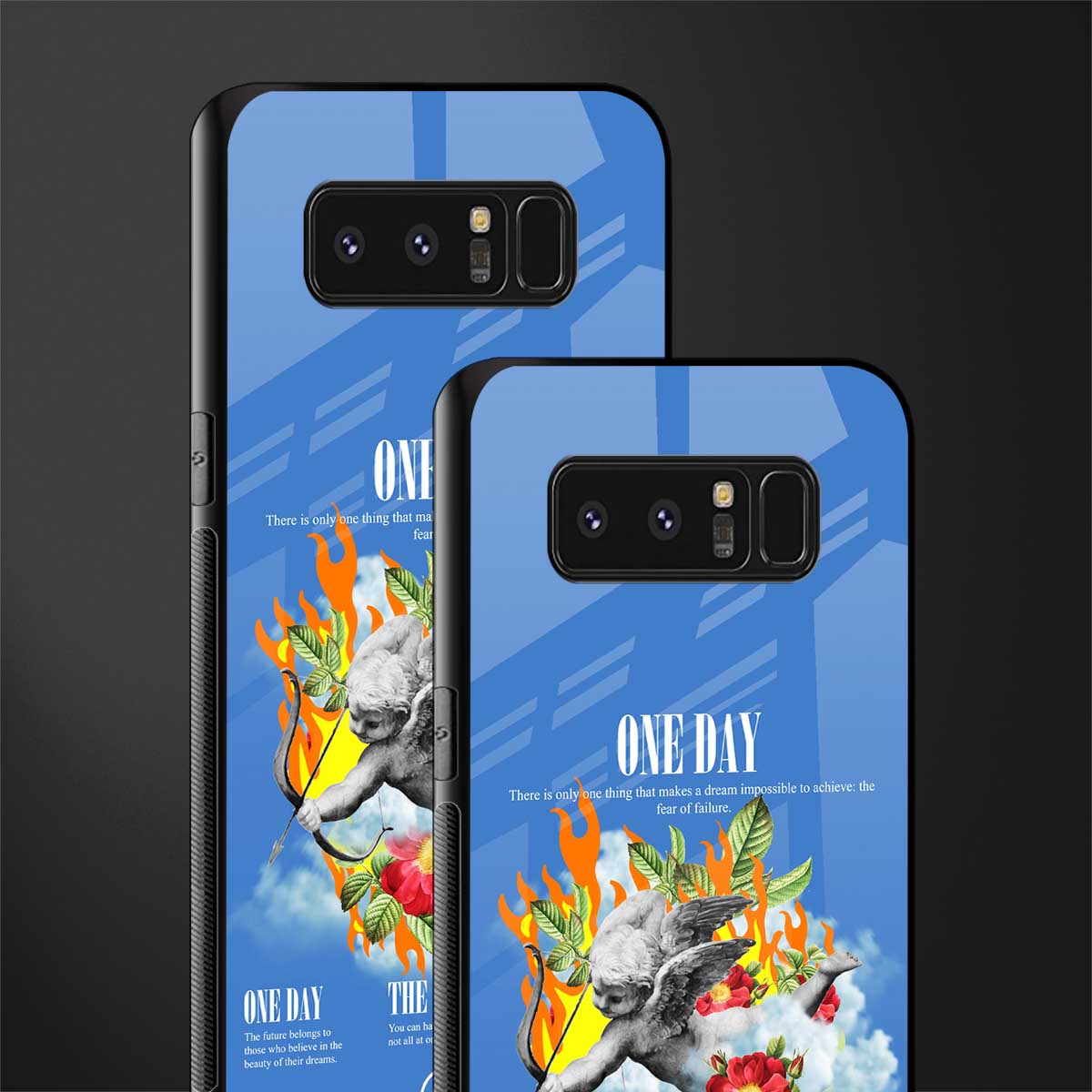 one day glass case for samsung galaxy note 8 image-2