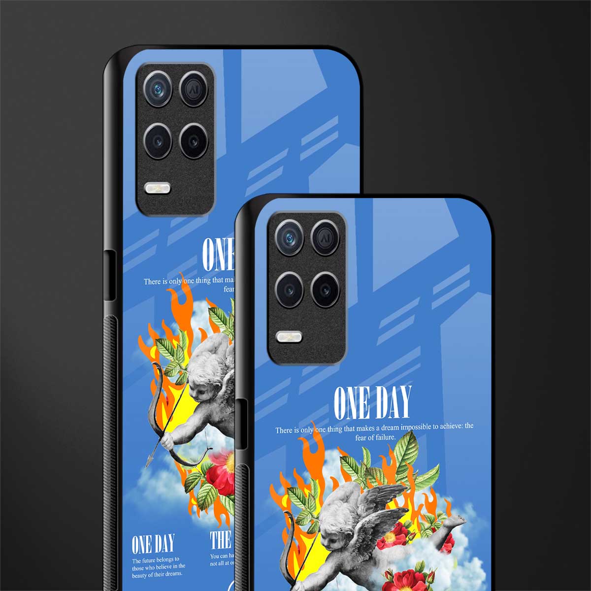 one day glass case for realme 8 5g image-2