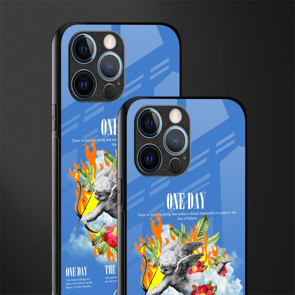 one day glass case for iphone 12 pro image-2