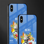 one day glass case for iphone xs max image-2