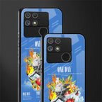 one day back phone cover | glass case for realme narzo 50a