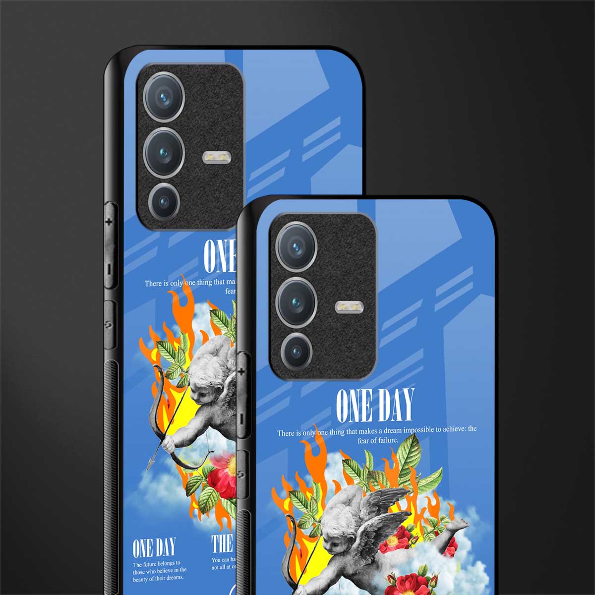 one day glass case for vivo v23 pro 5g image-2