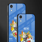 one day glass case for iphone xr image-2