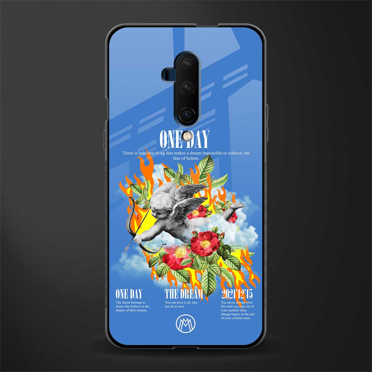 one day glass case for oneplus 7t pro image