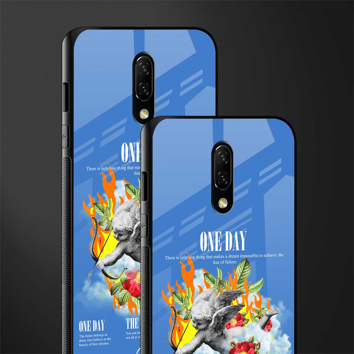 one day glass case for oneplus 7 image-2