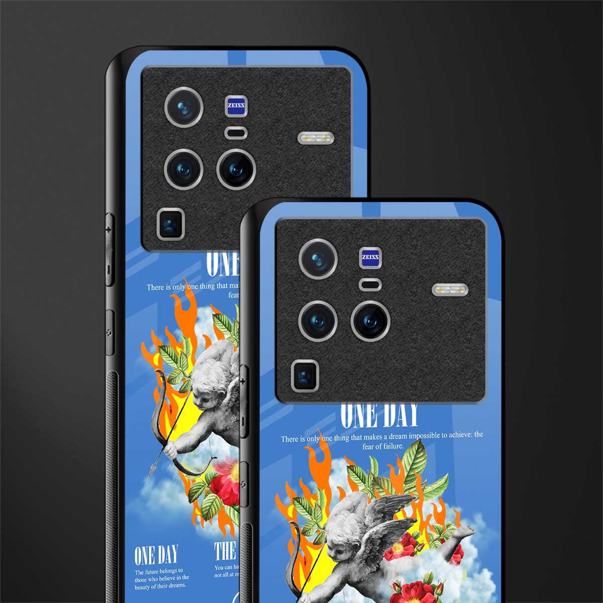 one day glass case for vivo x80 pro 5g image-2