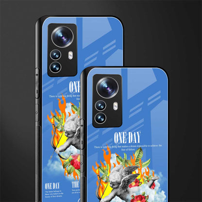 one day back phone cover | glass case for xiaomi 12 pro