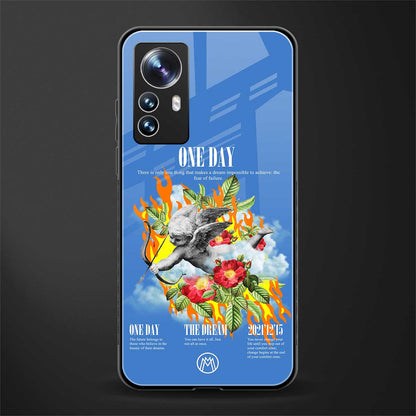 one day back phone cover | glass case for xiaomi 12 pro