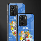 one day back phone cover | glass case for vivo y16