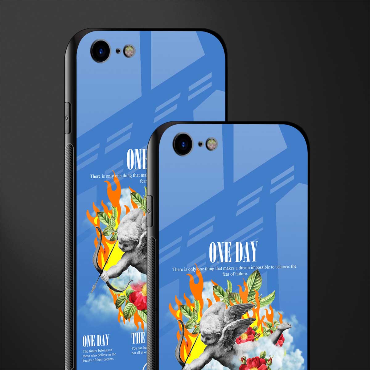 one day glass case for iphone 7 image-2