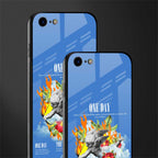 one day glass case for iphone se 2020 image-2