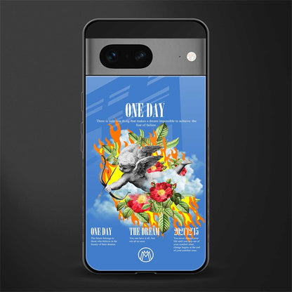 one day back phone cover | glass case for google pixel 7