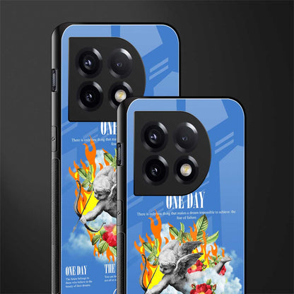 one day back phone cover | glass case for oneplus 11