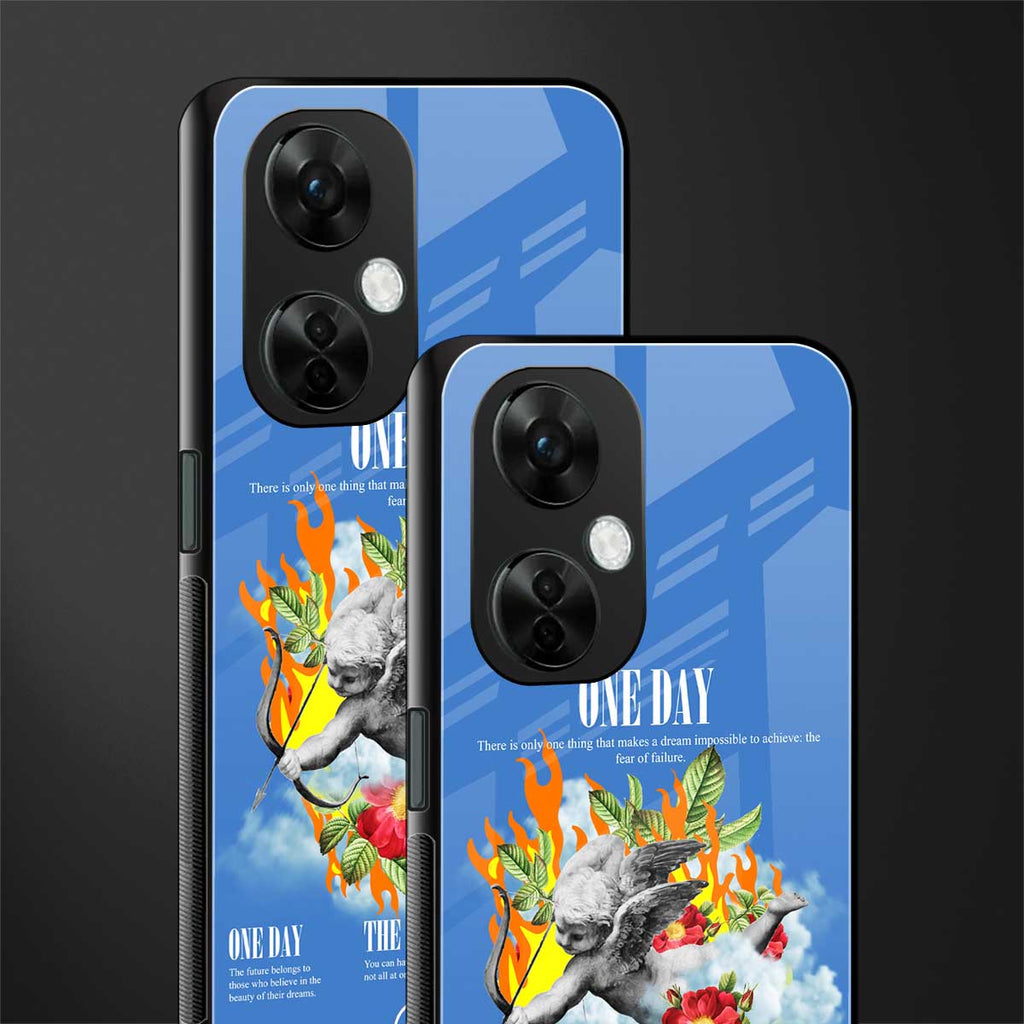 one day back phone cover | glass case for oneplus nord ce 3 lite