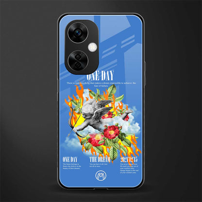 one day back phone cover | glass case for oneplus nord ce 3 lite