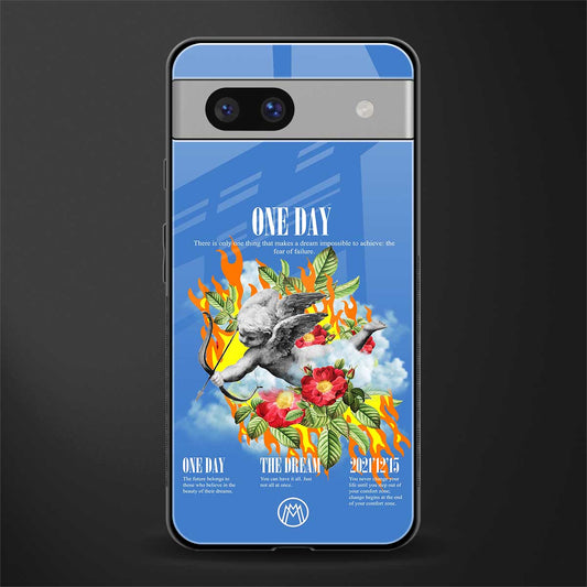 one day back phone cover | glass case for Google Pixel 7A