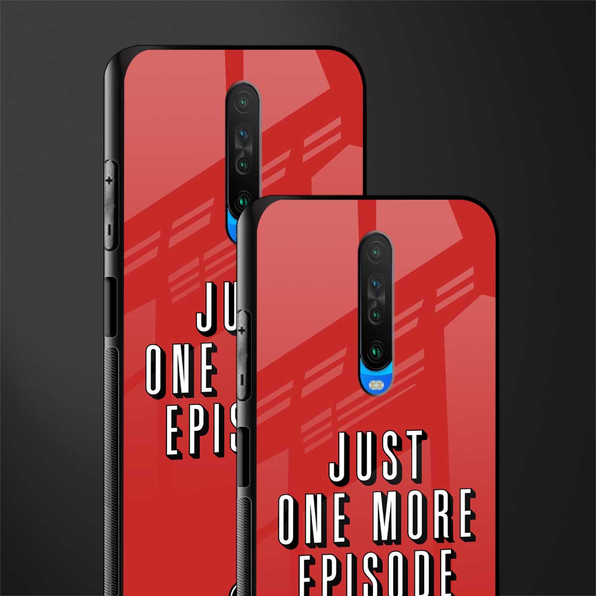 one more episode netflix glass case for poco x2 image-2