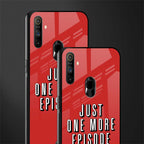 one more episode netflix glass case for realme narzo 20a image-2