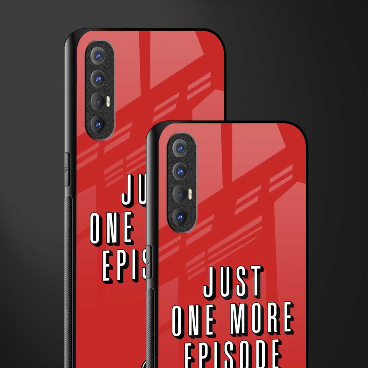 one more episode netflix glass case for oppo reno 3 pro image-2