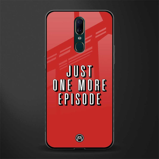 one more episode netflix glass case for oppo a9 image