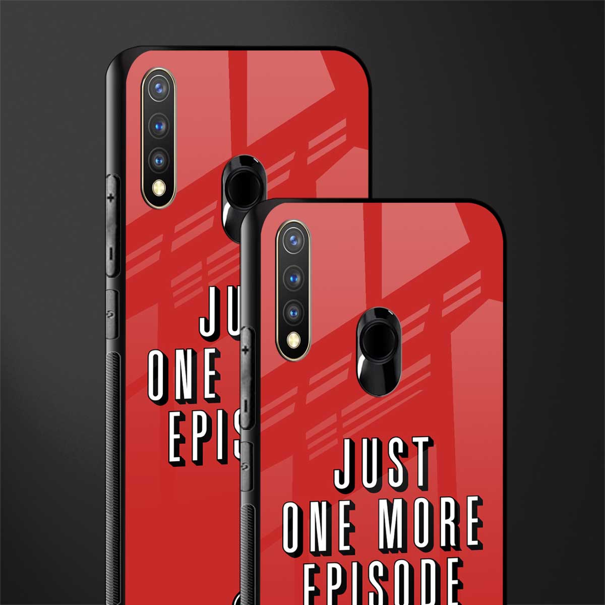 one more episode netflix glass case for vivo u20 image-2