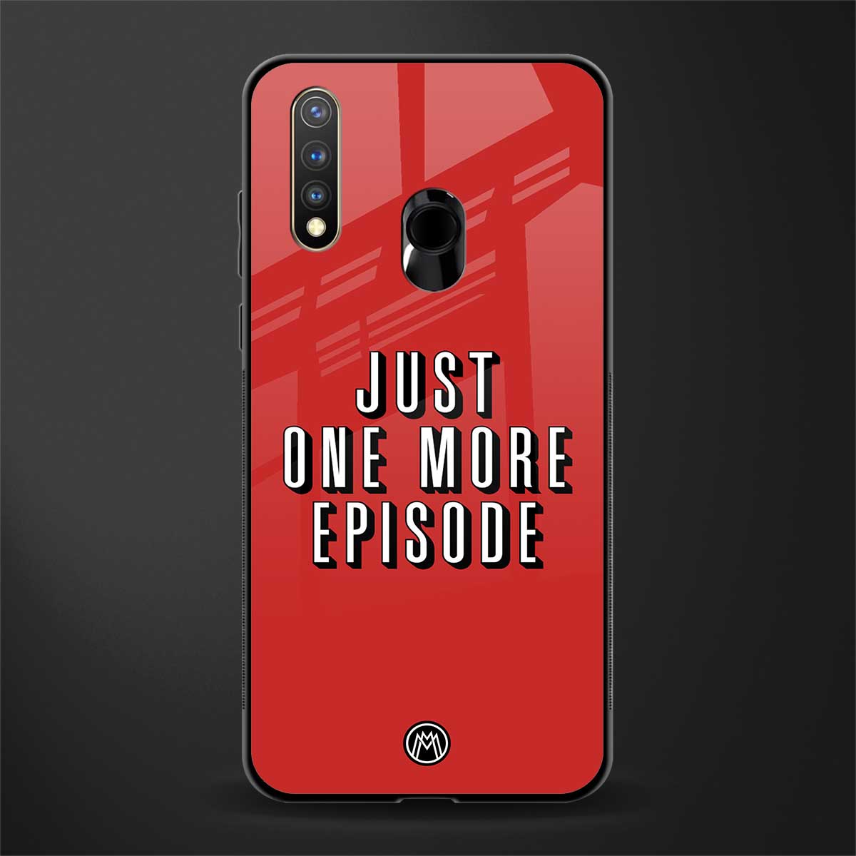 one more episode netflix glass case for vivo u20 image