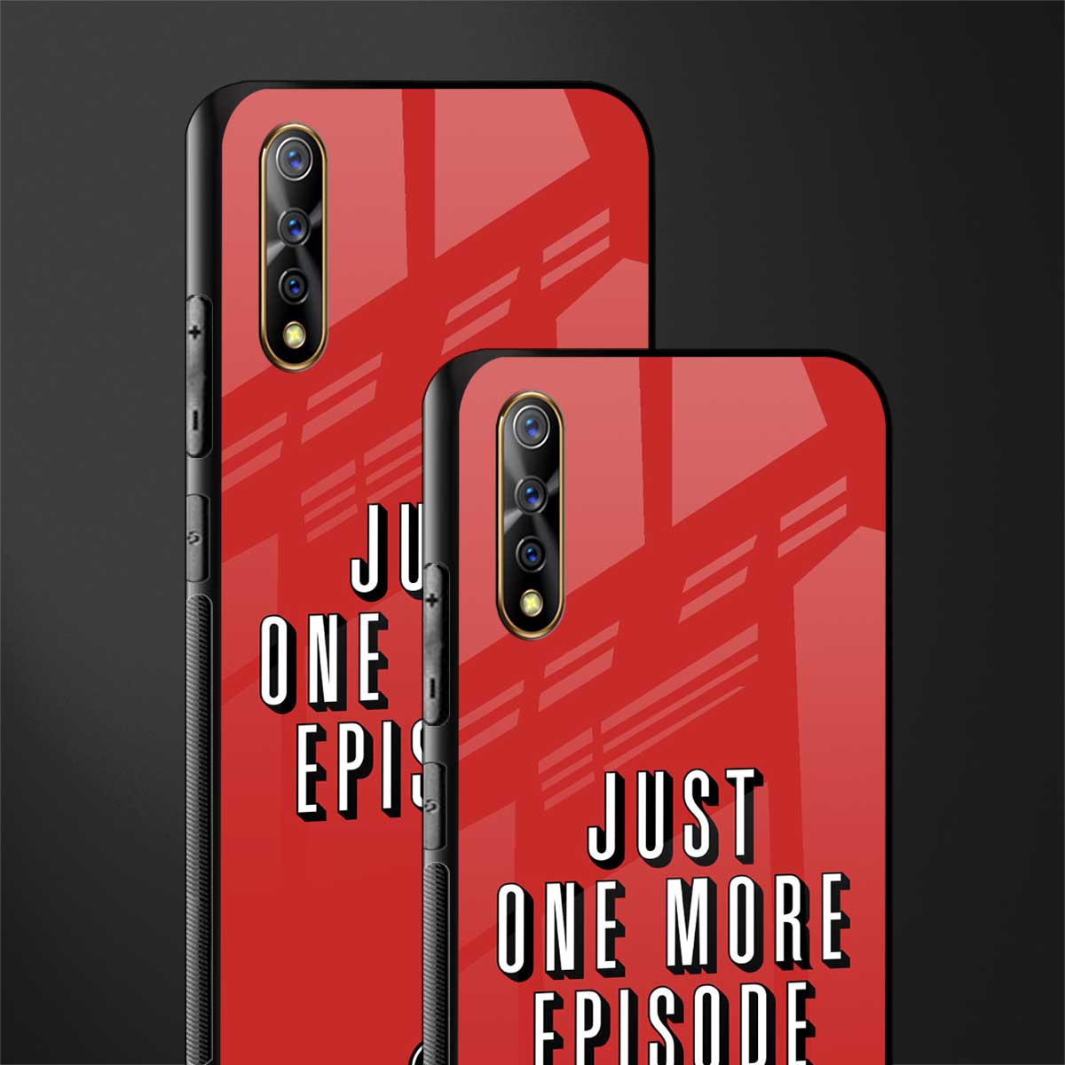 one more episode netflix glass case for vivo z1x image-2