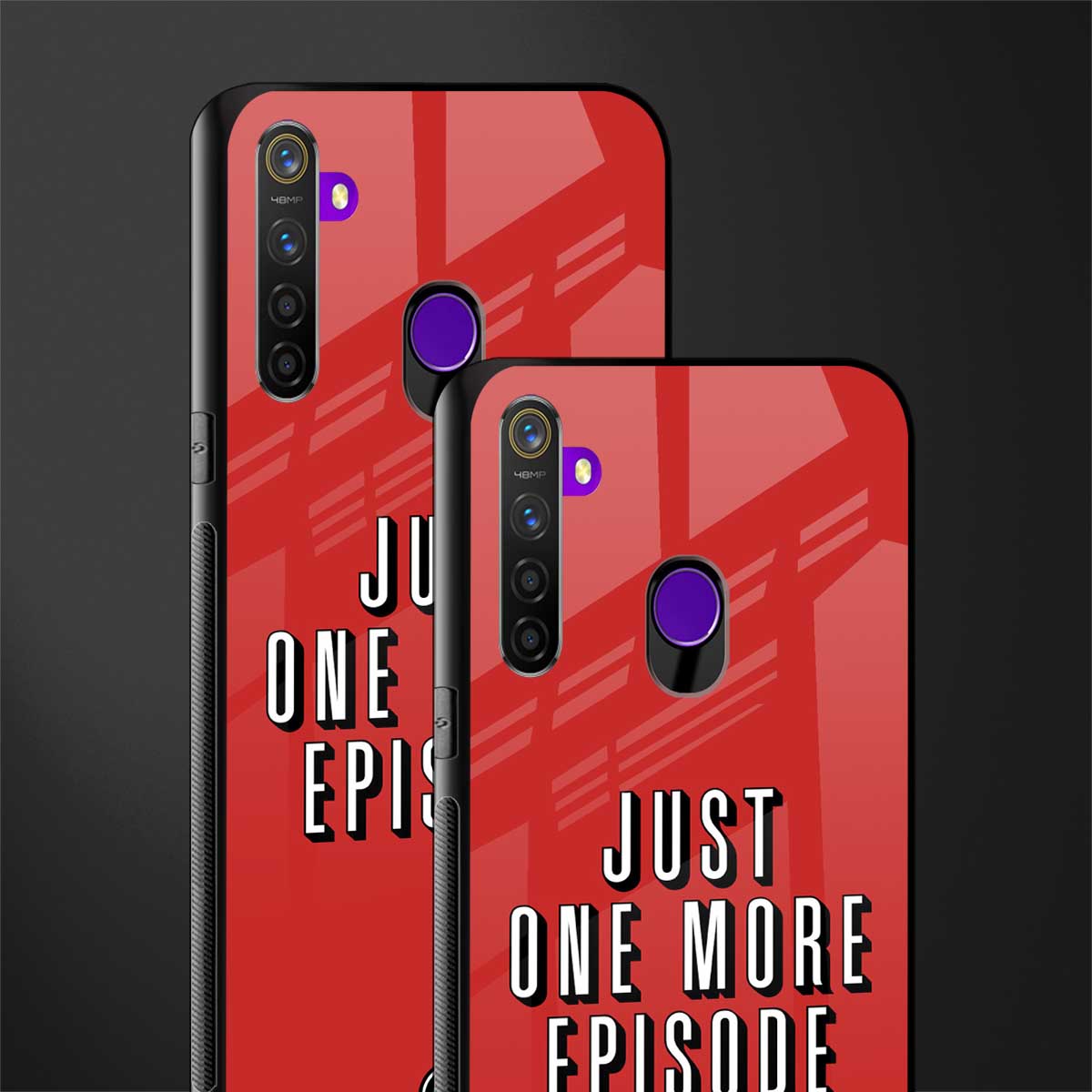 one more episode netflix glass case for realme 5i image-2