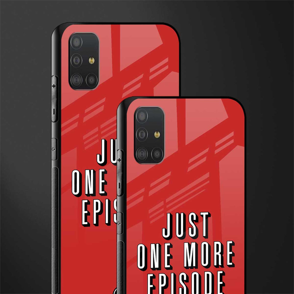 one more episode netflix glass case for samsung galaxy a51 image-2