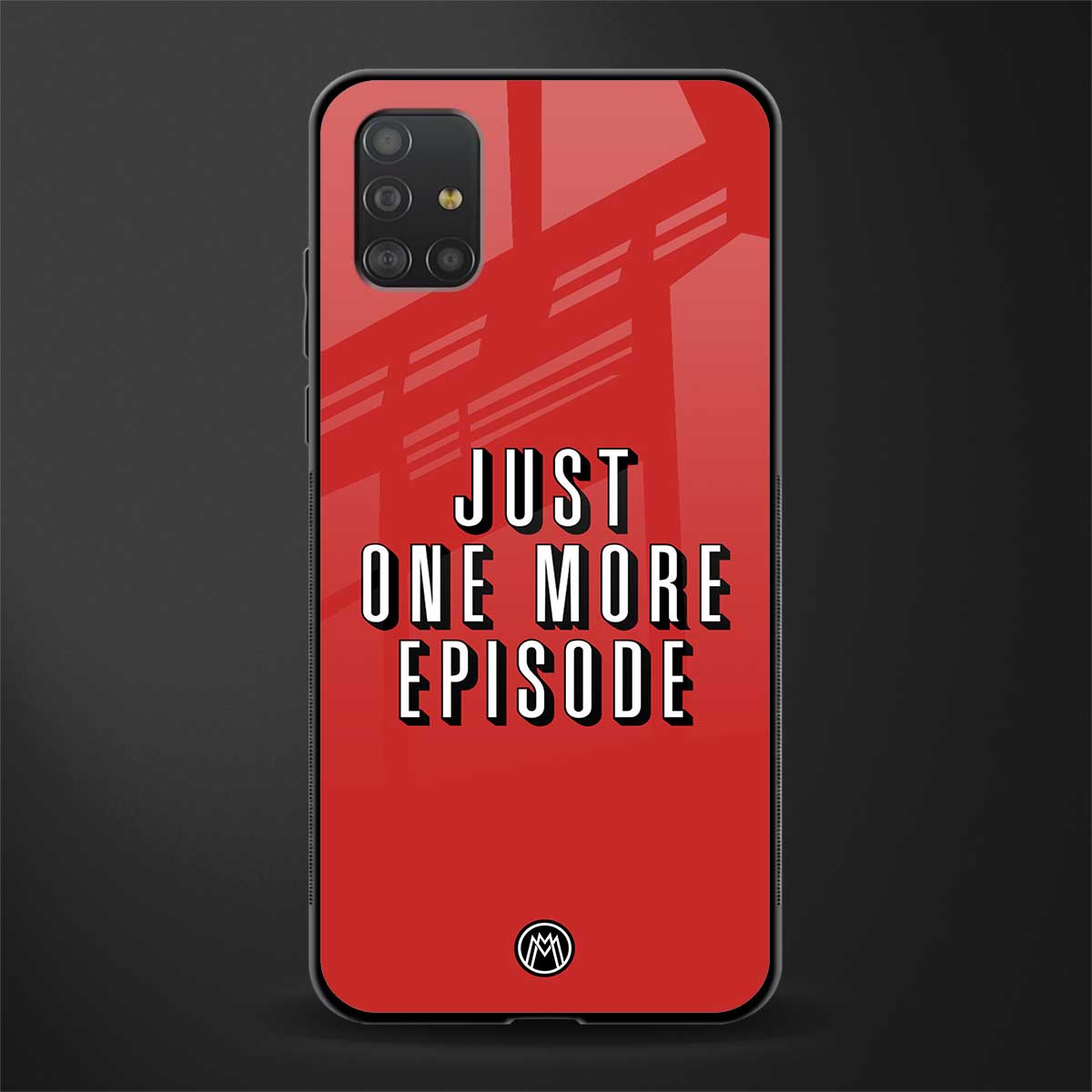 one more episode netflix glass case for samsung galaxy a51 image