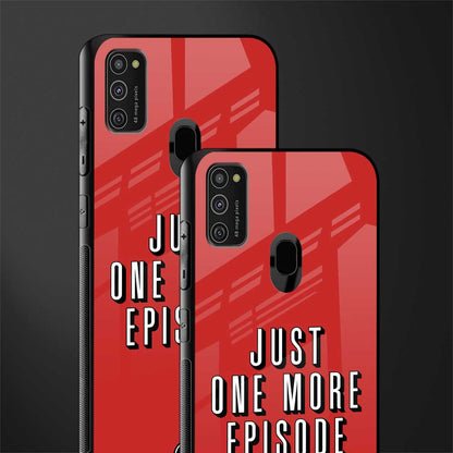 one more episode netflix glass case for samsung galaxy m30s image-2