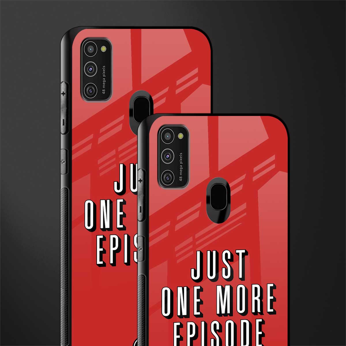 one more episode netflix glass case for samsung galaxy m21 image-2