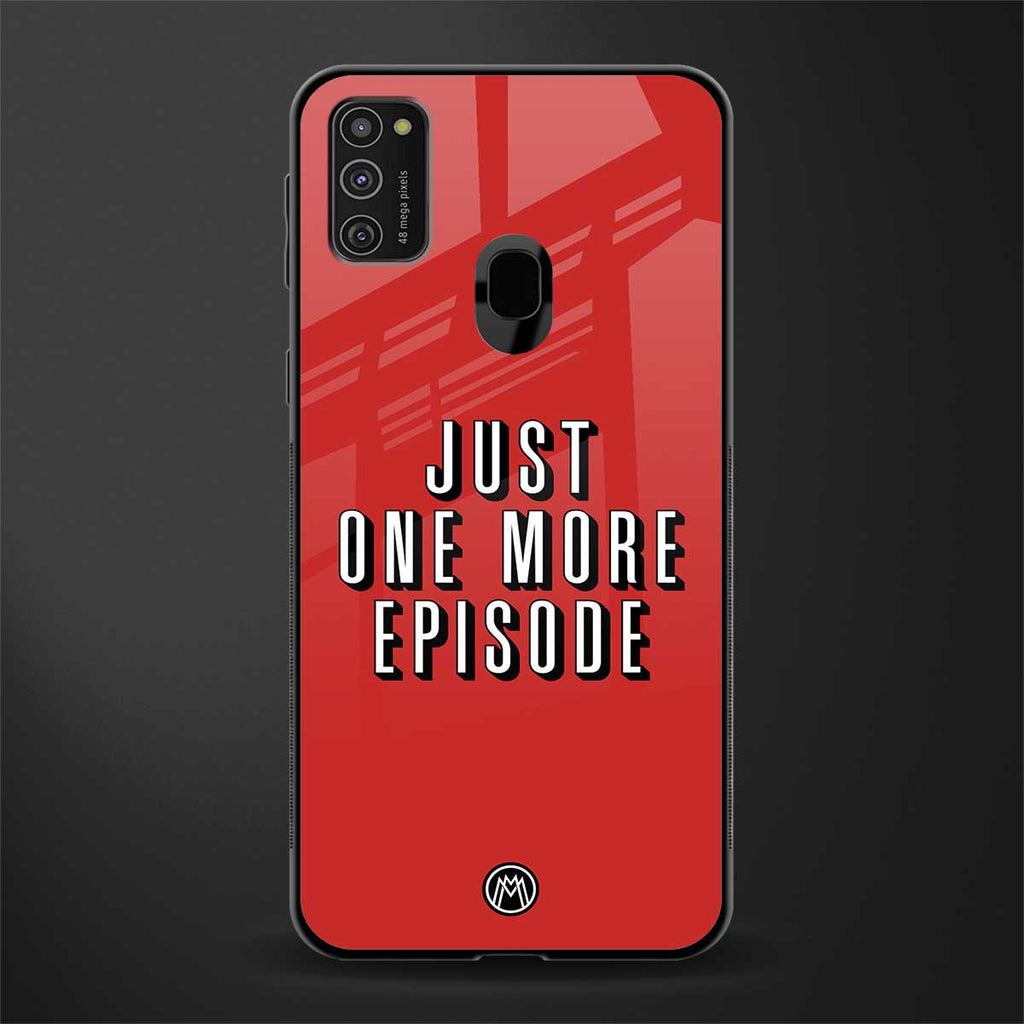 one more episode netflix glass case for samsung galaxy m30s image