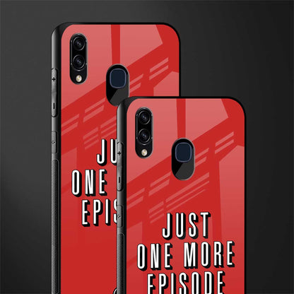 one more episode netflix glass case for samsung galaxy a30 image-2