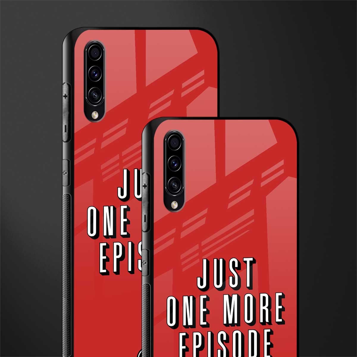 one more episode netflix glass case for samsung galaxy a70 image-2