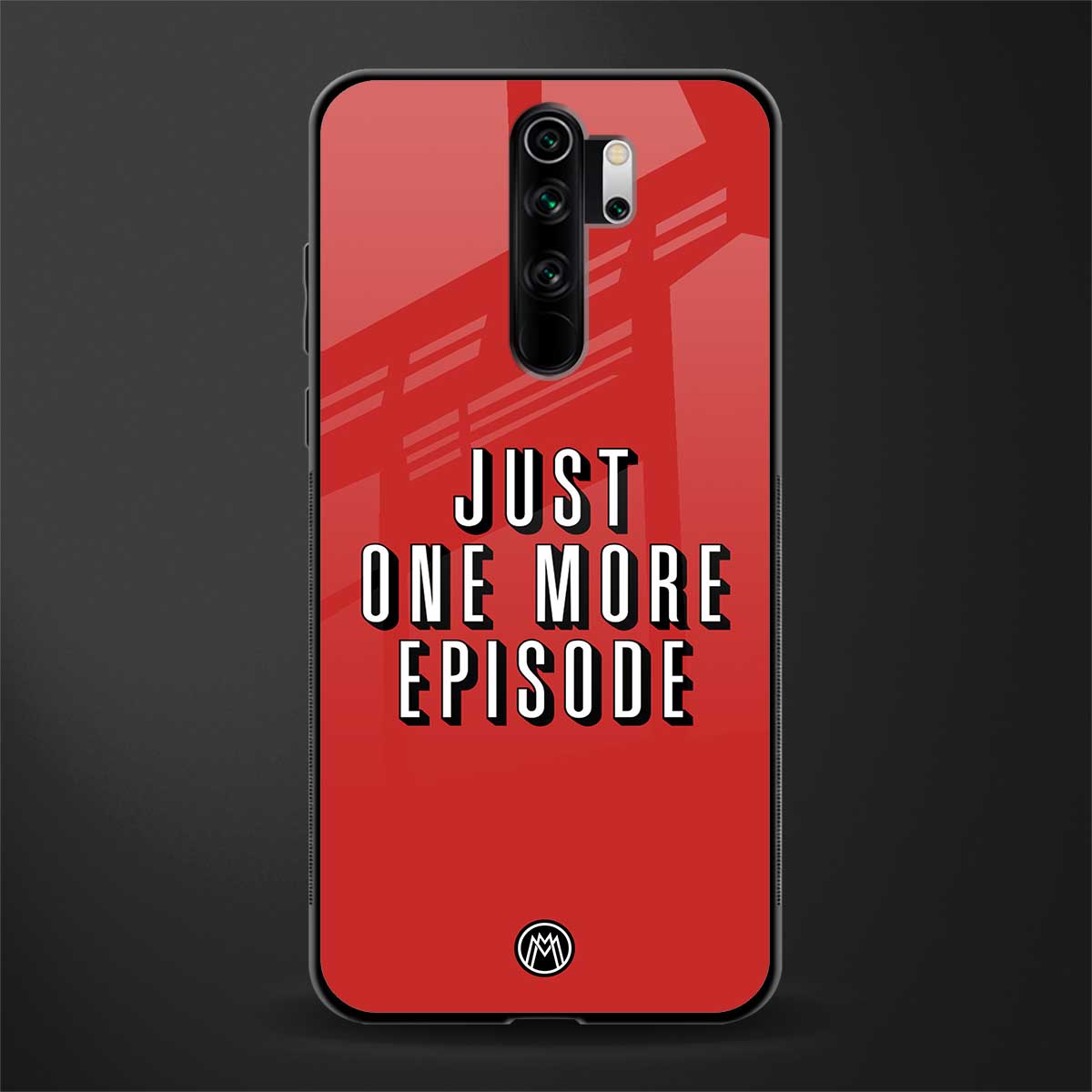 one more episode netflix glass case for redmi note 8 pro image