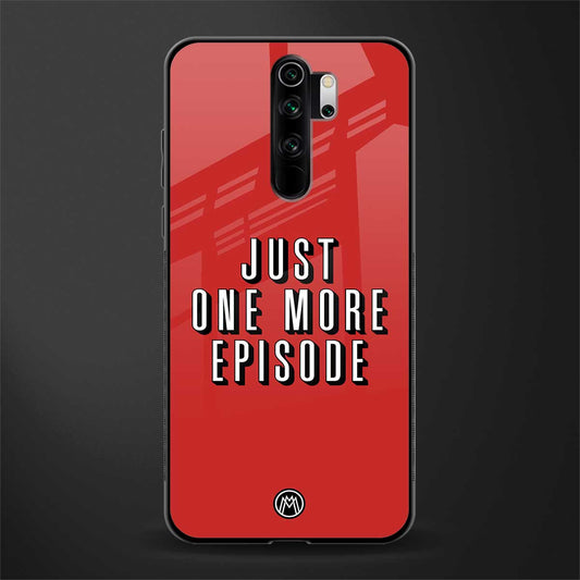 one more episode netflix glass case for redmi note 8 pro image