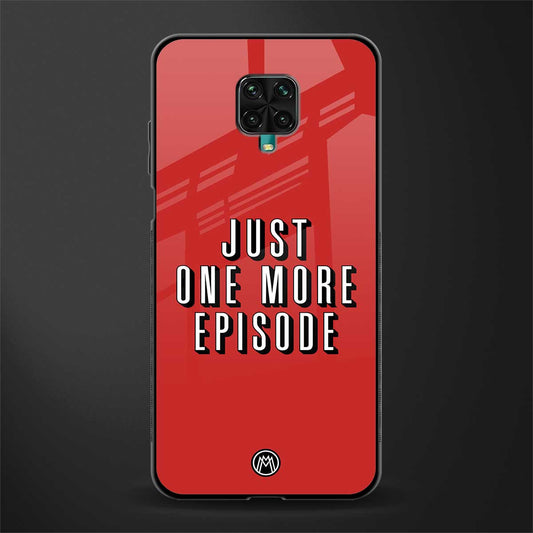 one more episode netflix glass case for redmi note 9 pro image