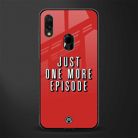 one more episode netflix glass case for redmi y3 image