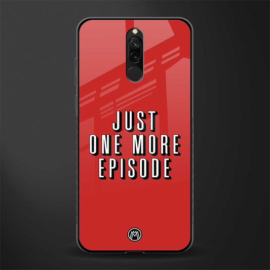 one more episode netflix glass case for redmi 8 image